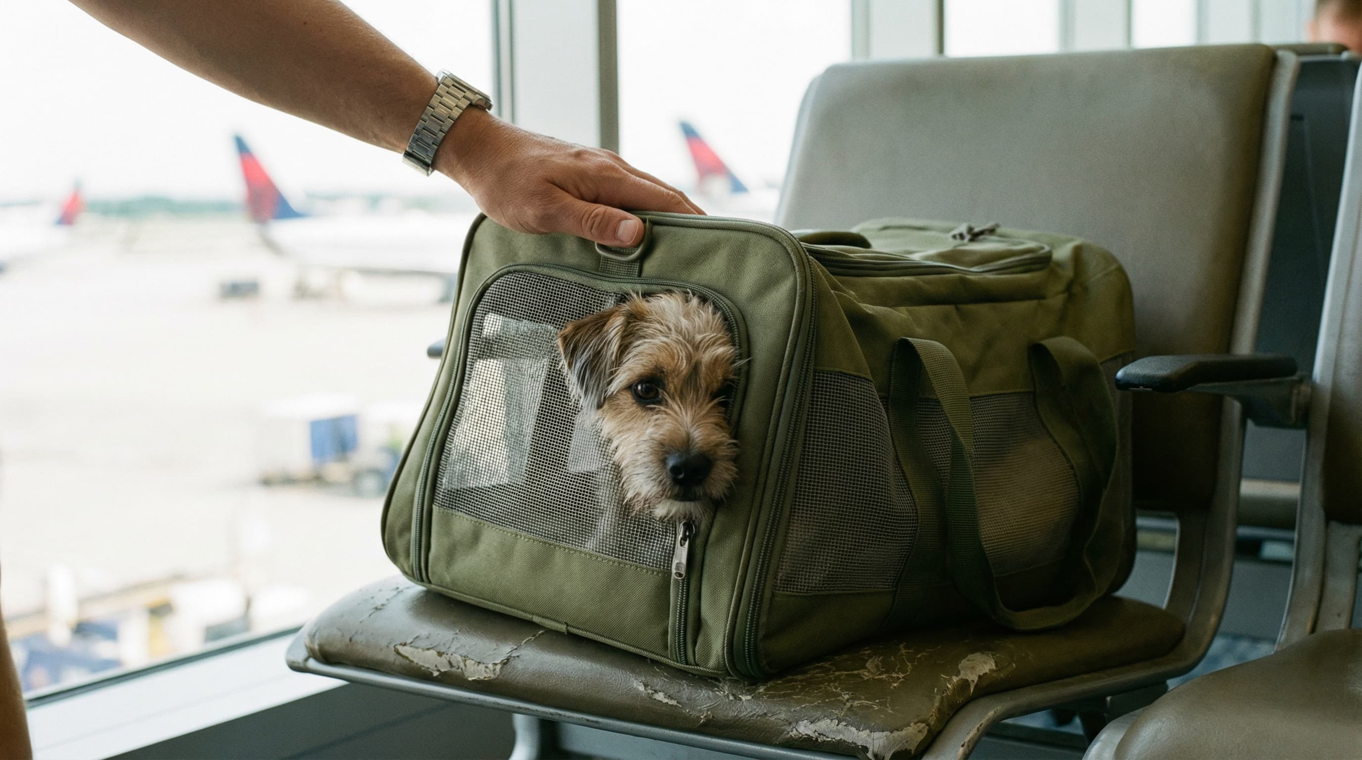 Allegiant Air Pet Policy 2026: $50 Fee, 8" Carrier Limit