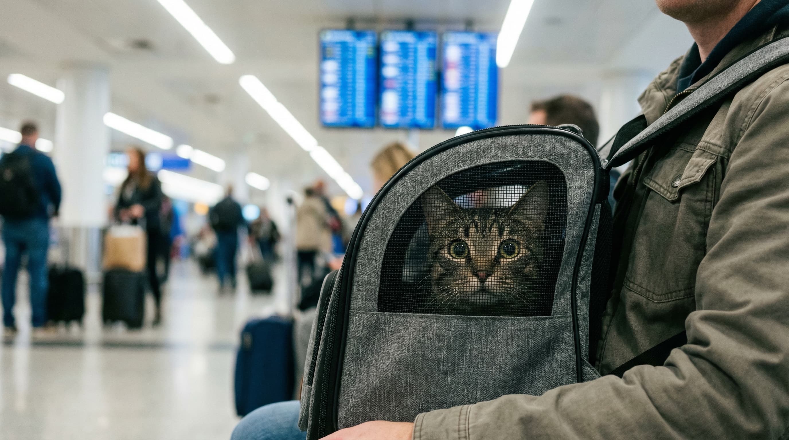 How to Fly with a Cat in 2026: Fees, Carriers, and Tips