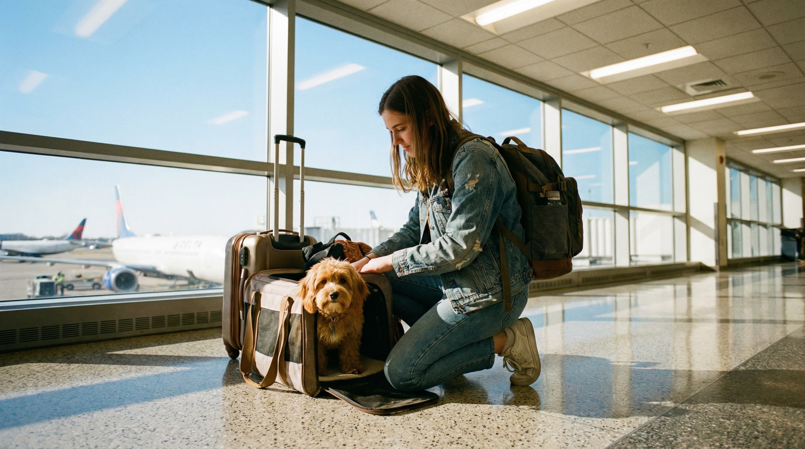 How to Fly with a Dog in 2026: Cabin, Cargo, and Costs