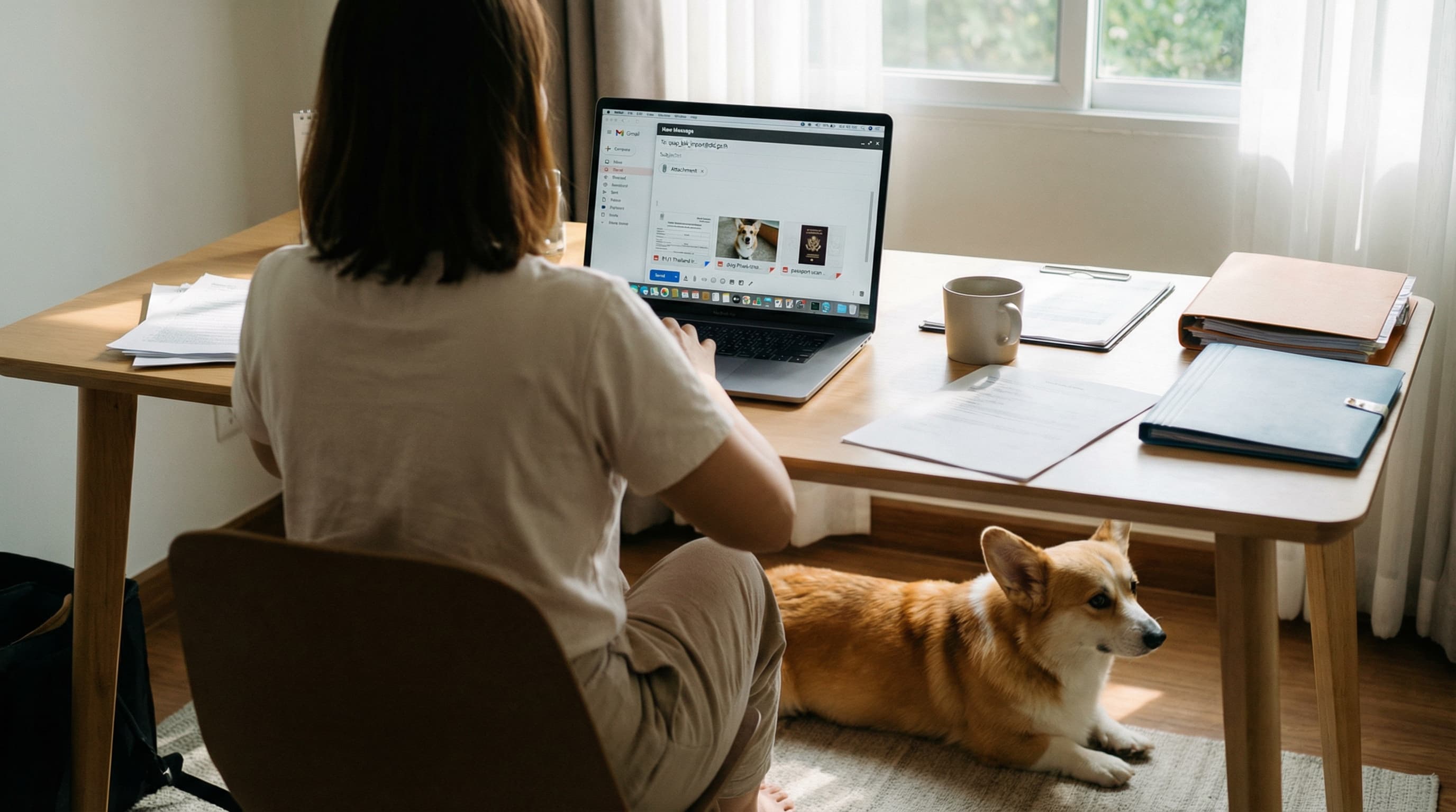 Owner submitting Thailand import permit application online